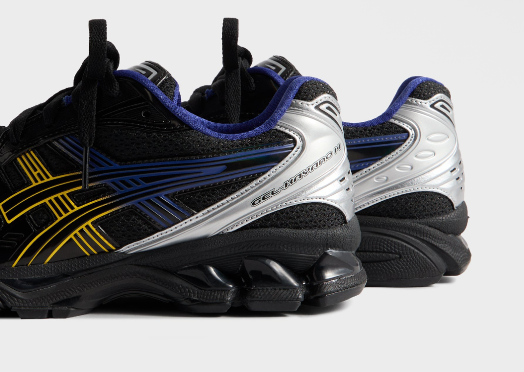 Kith x Marvel vs. Capcom x Asics Asics Gel-Kayano 14 Wolverine Heel Detail