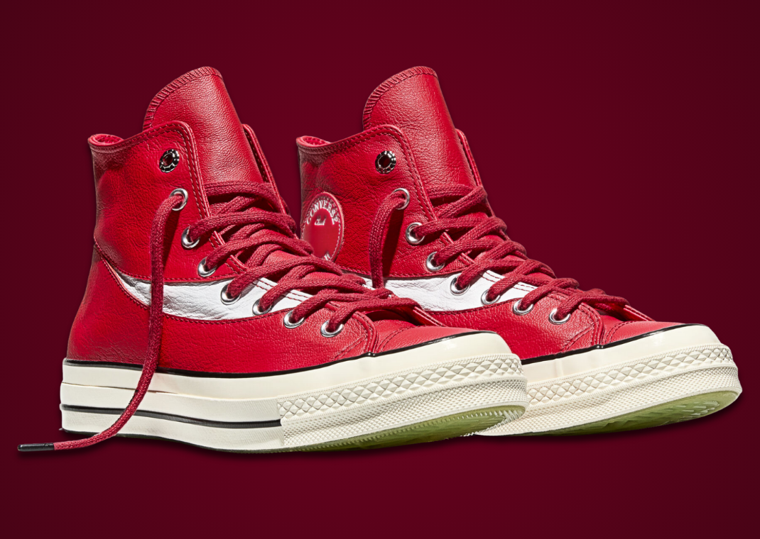 Coca-Cola x Converse Chuck Taylor Red Leather Angle