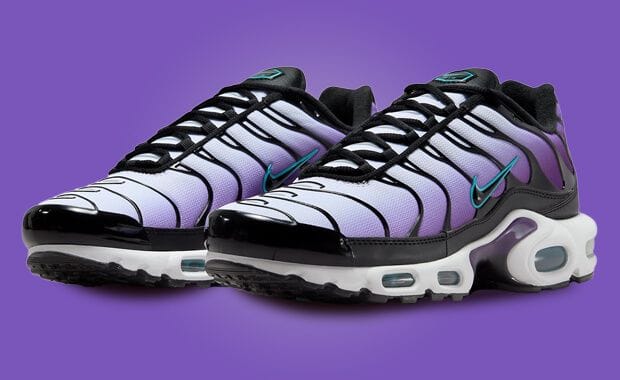 Reverse Grape Vibes Highlight the Nike Air Max Plus Disco Purple Teal Nebula