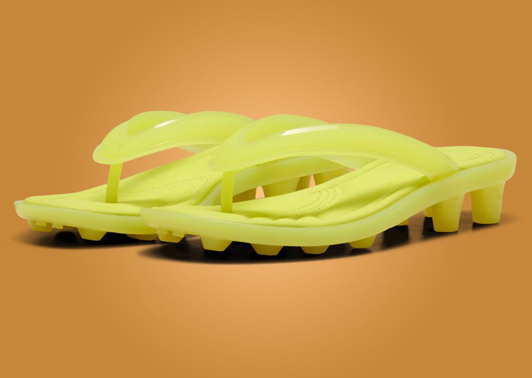 Fenty x Puma Cat Cleat Lime Green Angle