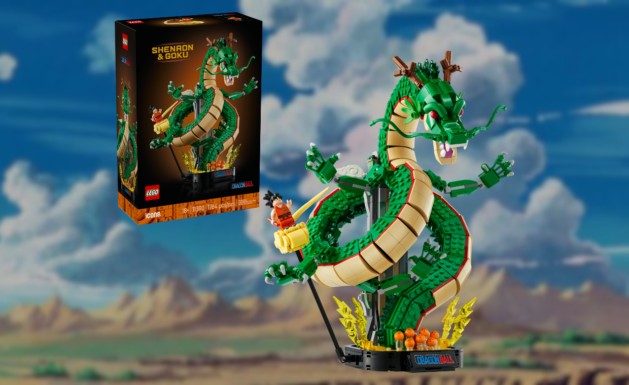 Dragon Ball and LEGO are Dropping a Shenron and Goku Set