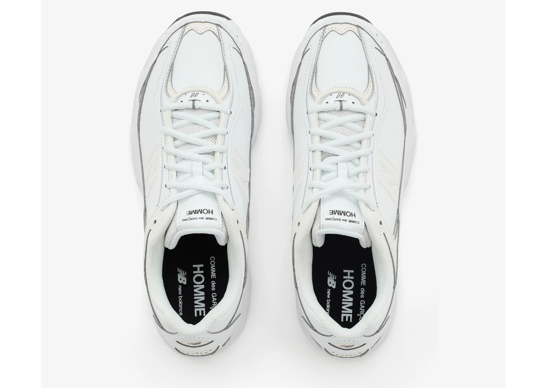 Comme des Garçons Homme x New Balance 509 White - Top