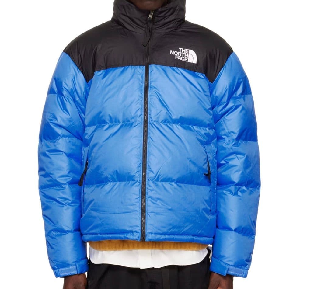 The North Face Blue & Black 1996 Retro Nuptse Down Jacket