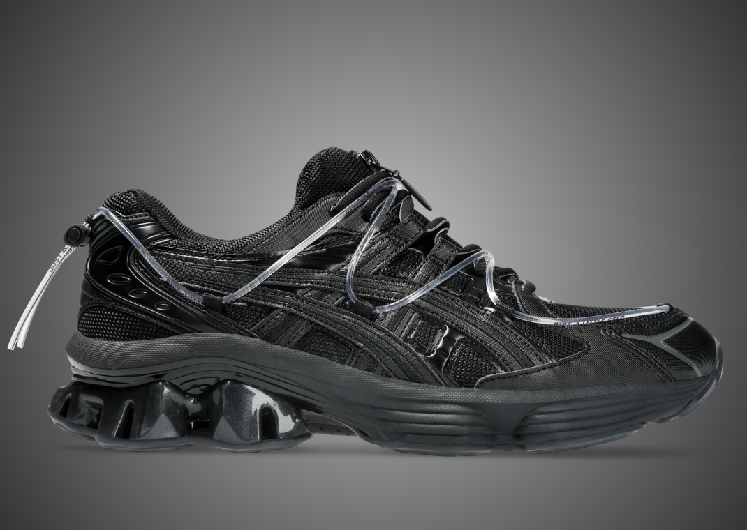 YOASOBI x Asics Gel-Kinetic Fluent Black - Lateral
