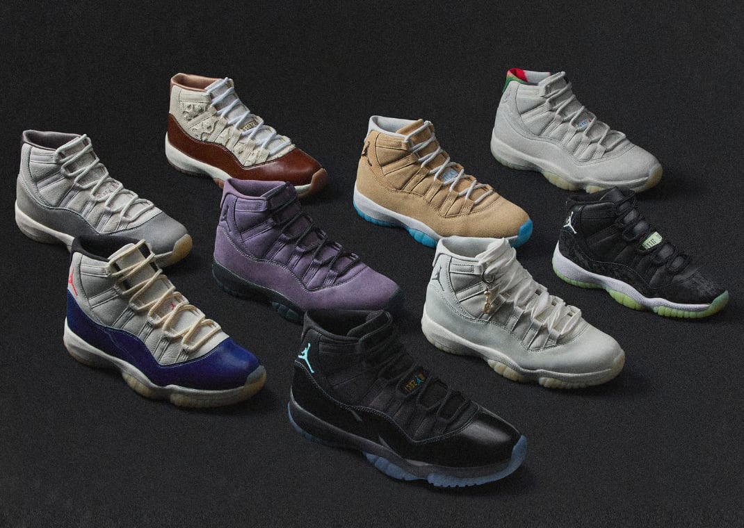 Air Jordan 11 30th Anniversary Celebration Colorways