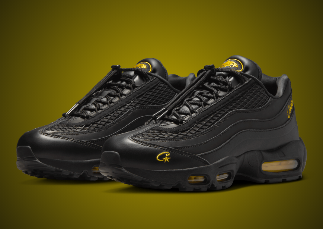 Corteiz x Nike Air Max 95 Black Tour Yellow