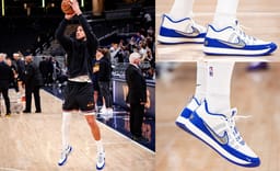Devin Booker Reps the Nike Book 2 Kentucky PE Ahead of March Madness