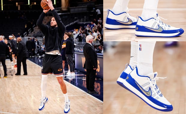 Devin Booker Reps the Nike Book 2 Kentucky PE Ahead of March Madness