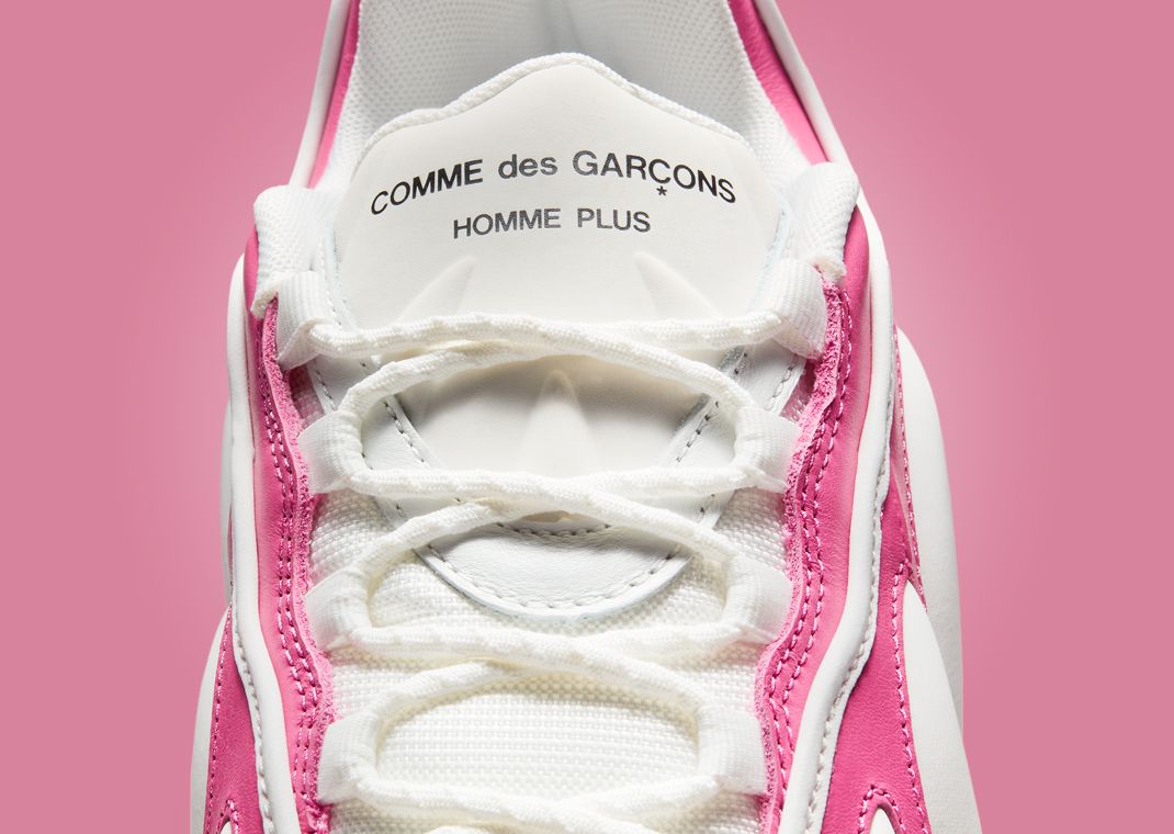COMME des GARÇONS Homme Plus x Nike Sense 96 SP Pink Tongue Detail