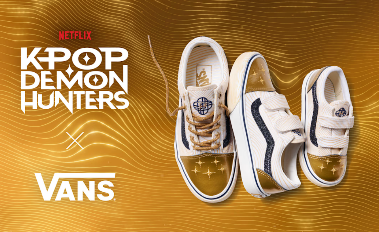 K-Pop Demon Hunters x Vans Old Skool Golden (GS)