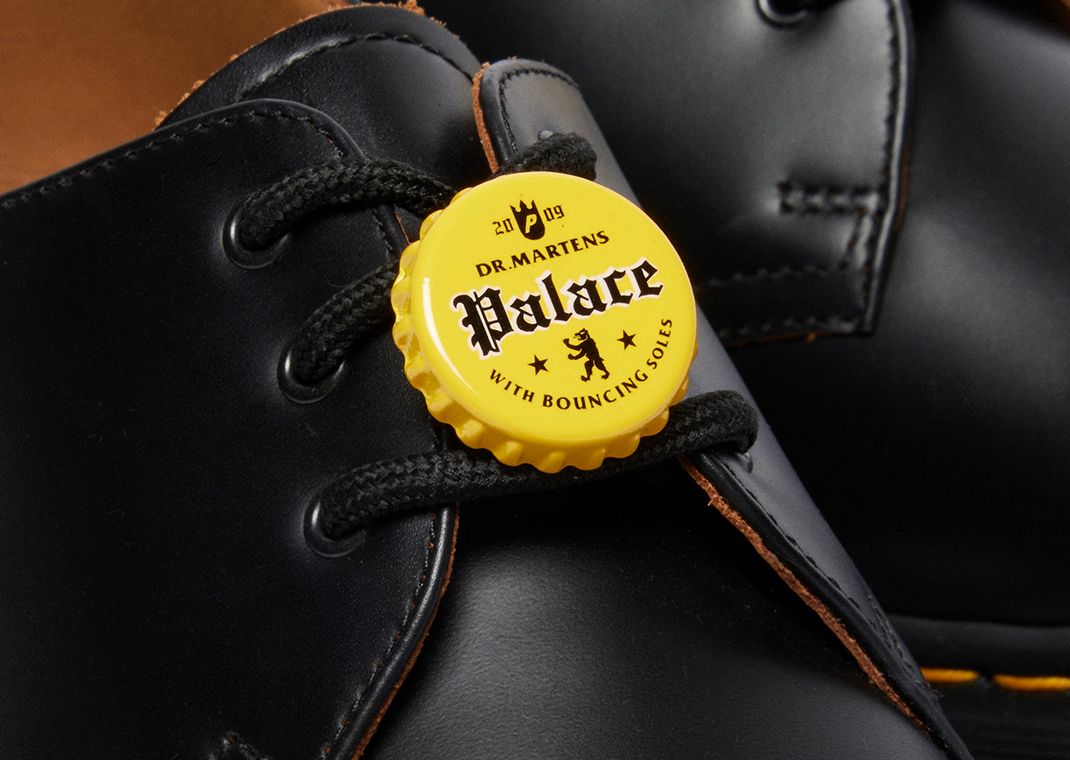 Palace x Dr. Martens 1461 Black Detail