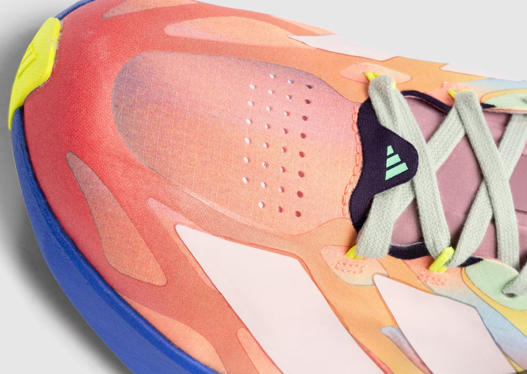 The Whitaker Group x adidas Adizero Evo SL Exo Neon Lights Multi - Detail