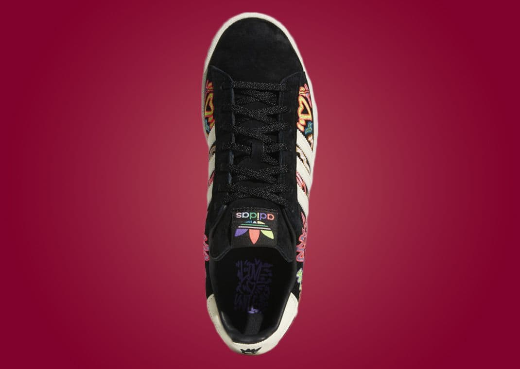 adidas gazelle silver green womens adidas Campus 80S Pride Shoes (Black/Multi)