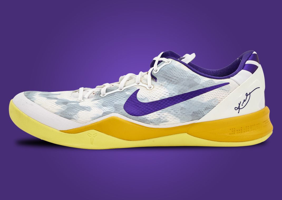 Sotheby's is Auctioning a Kobe Bryant Game-Worn Nike Kobe 8