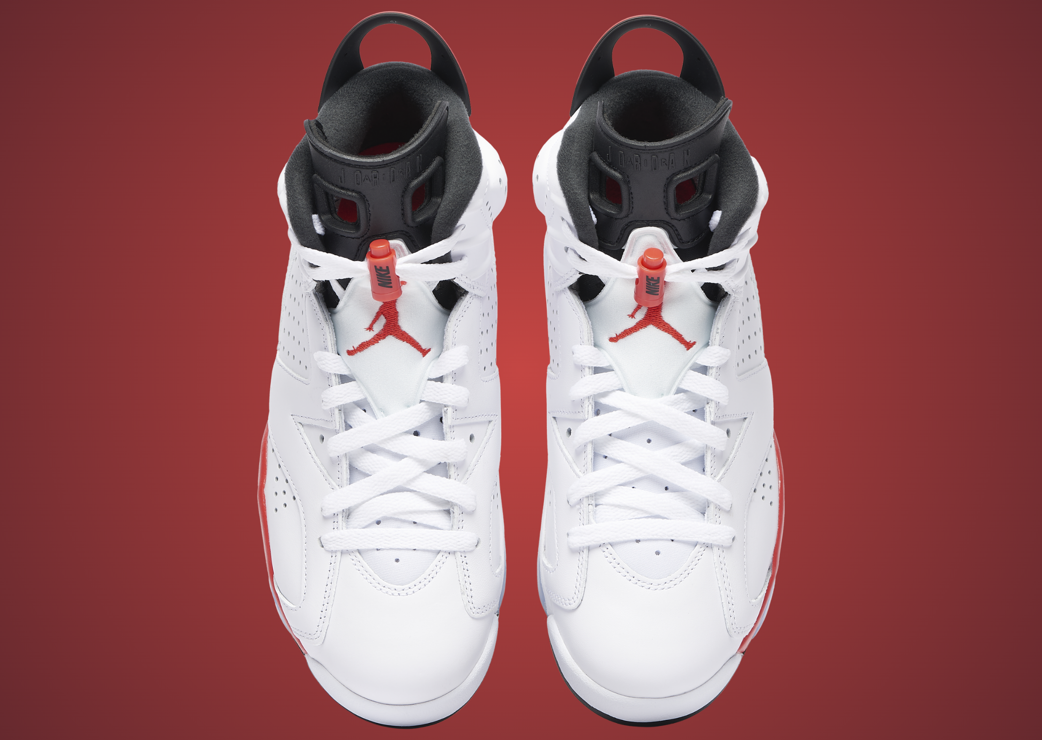 Air Jordan 6 Retro White Infrared Top