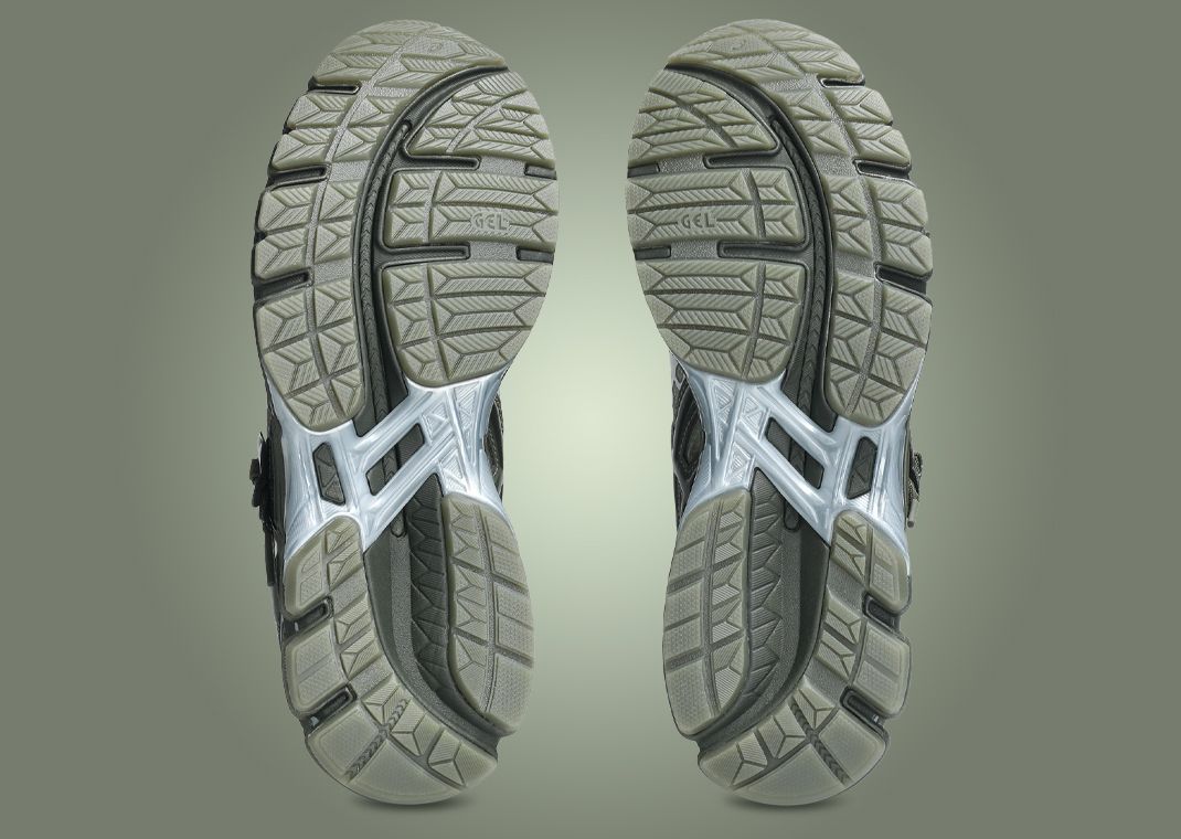 Cecilie Bahnsen x Asics Gel-Kayano 20 Olive Outsole