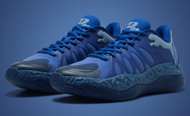 Puma adds a Navy Blue Colorway to Tyrese Haliburton’s Hali 1
