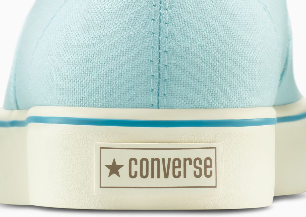Tyler, The Creator x Converse Naut-1 Starlight Blue Turkish Tile Heel Detail