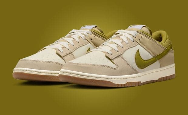 Nike Dunk Low Cream II Pacific Moss
