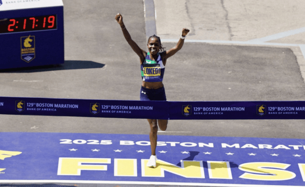 Boston Marathon Winner Sharon Lokedi Shares How Under Armour's Velociti Elite 3 Helped Power Her Record Perfomance