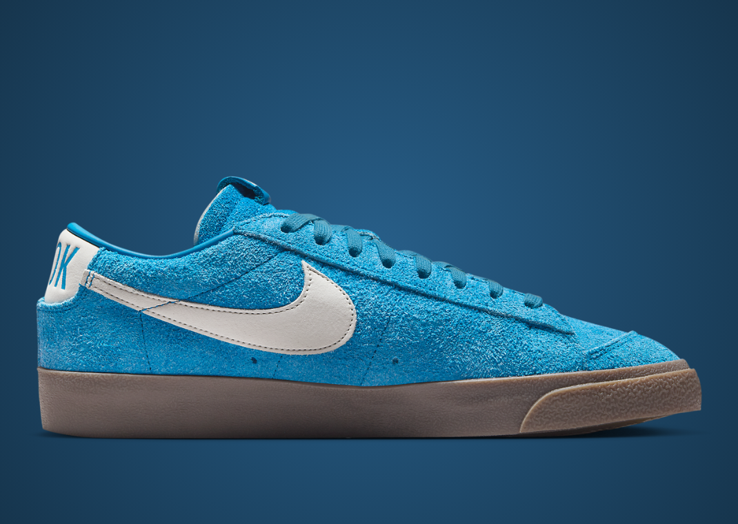 Devin Booker x Chevrolet x Nike Blazer Low Surf Blue Medial