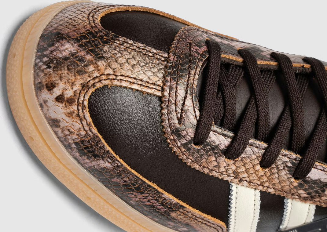 The Whitaker Group x adidas Handball Spezial Houston Rodeo Do Not Duplicate Black - Detail