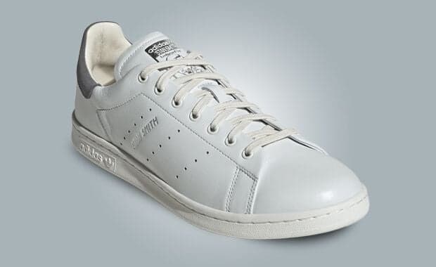 The adidas Stan Smith Lux Dresses in Crystal White and Grey