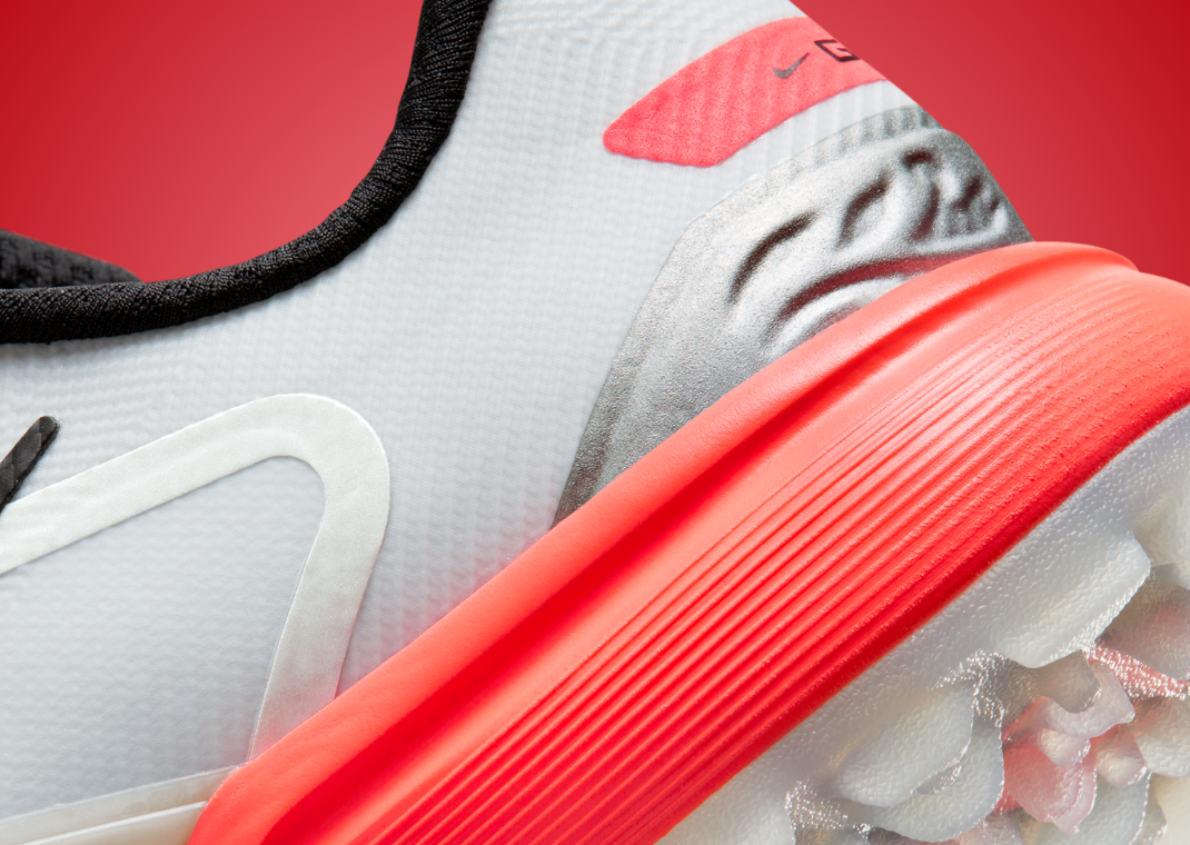 Nike Pegasus 1 Golf PGA Championship Heel Detail