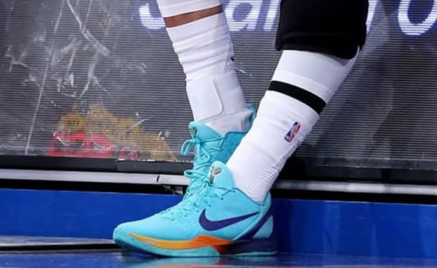 Jalen Brunson Nike Kobe 6 Protro Finals PE
