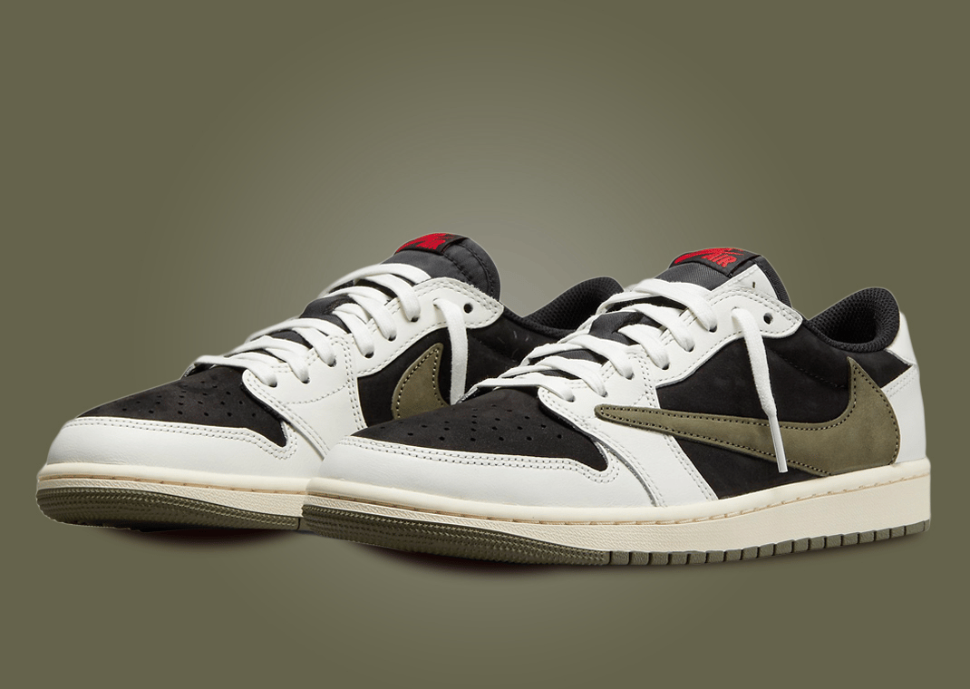 Travis Scott x Air Jordan 1 Retro Low OG "Olive" (W)