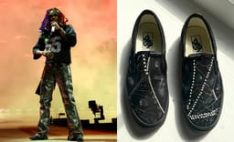 Mattias Gollin Made Two Pairs of SP5DER x Vans Slip-Ons for Young Thug’s Coachella Performance