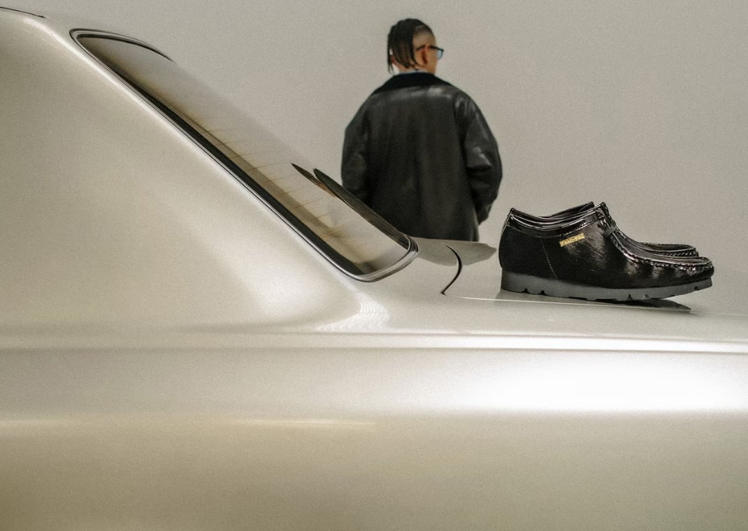 BlackEyePatch x atmos x Clarks Wallabee