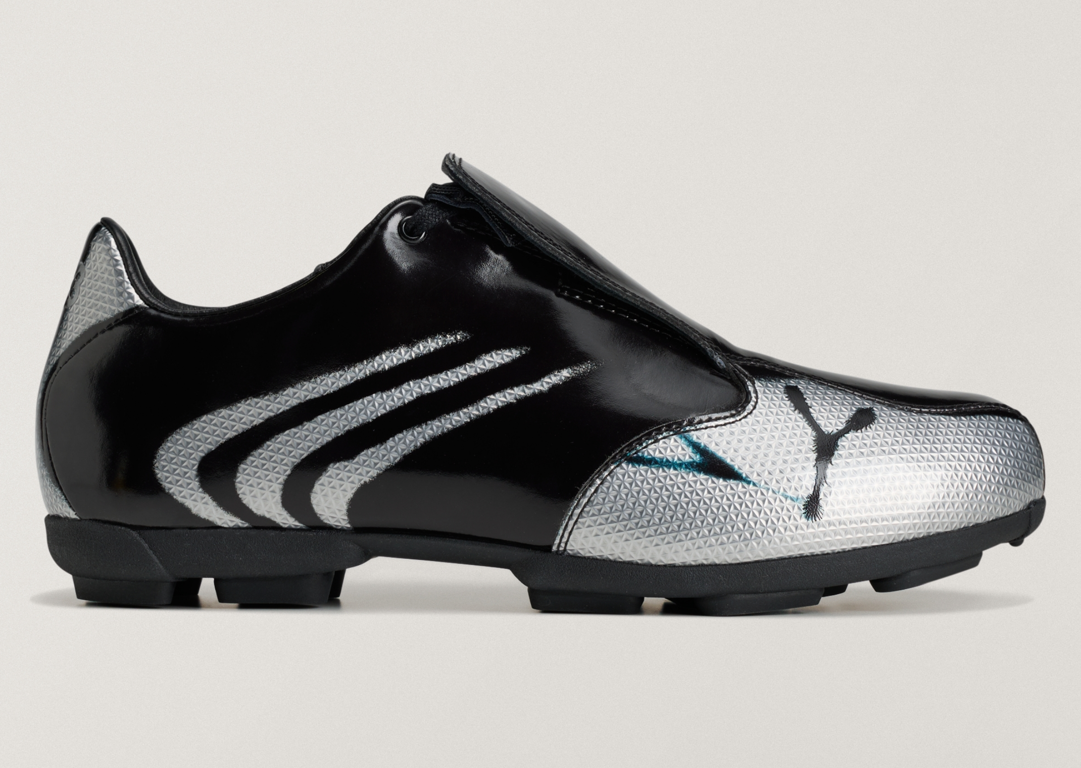 CHITO x adidas Y-3 F50+ Tunit Black Silver lateral