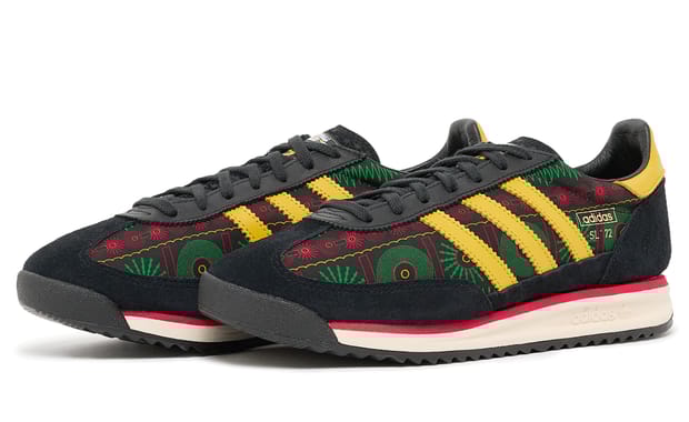 Three Stripes, One Love: adidas Adds an All-Over Print SL 72 to New Bob Marley Collection