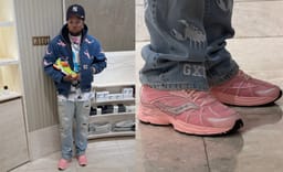 Westside Gunn Debuts Saucony’s New Omni 9 WEB Silhouette at Kith Miami