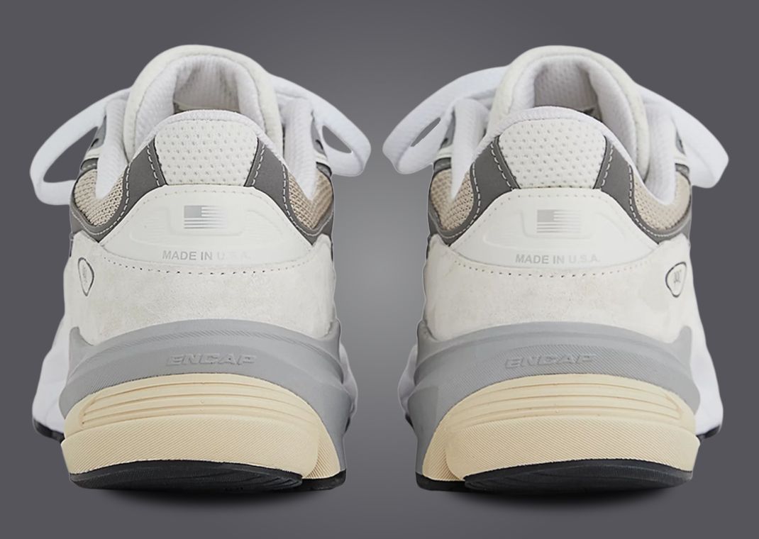 New Balance 990v6 Made in USA Reflection Marblehead Heel