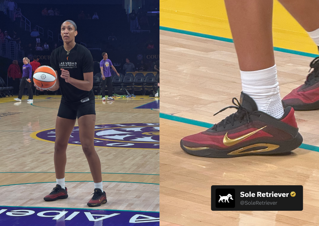 A'ja Wilson's South Carolina Nike A'One PE