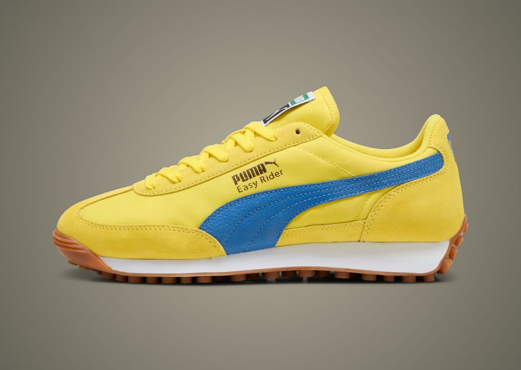 Puma Easy Rider Vintage Yellow Lateral