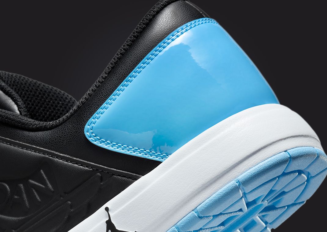 Air Jordan 1 Low Patent UNC Heel