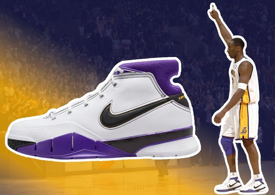 Kobe Bryant in the Nike Kobe 81 Points