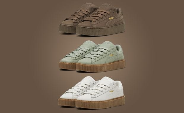 The Fenty x Puma Creeper Phatty Nubuck Pack Releases April 2024