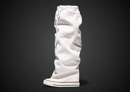 Vaquera x Converse Chuck Taylor All Star XXXHi White - Lateral