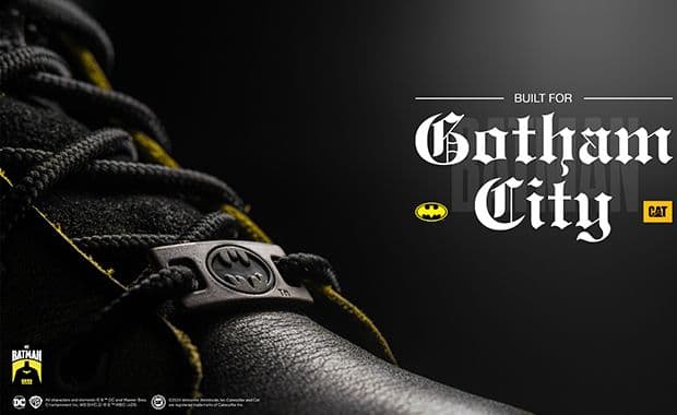 Batman x CAT Footwear Built For The Knight Collection