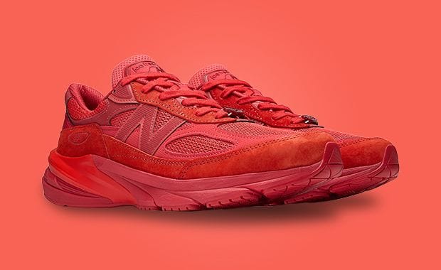 The Joe Freshgoods x New Balance 990v6 Made in USA Paris Red Releases August 2024
