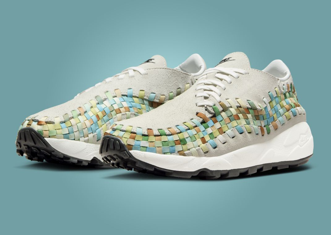 Nike Air Footscape Woven Rainbow Angle