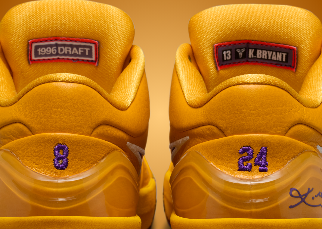 Nike Kobe 4 Protro Lakers GS - Back Detail
