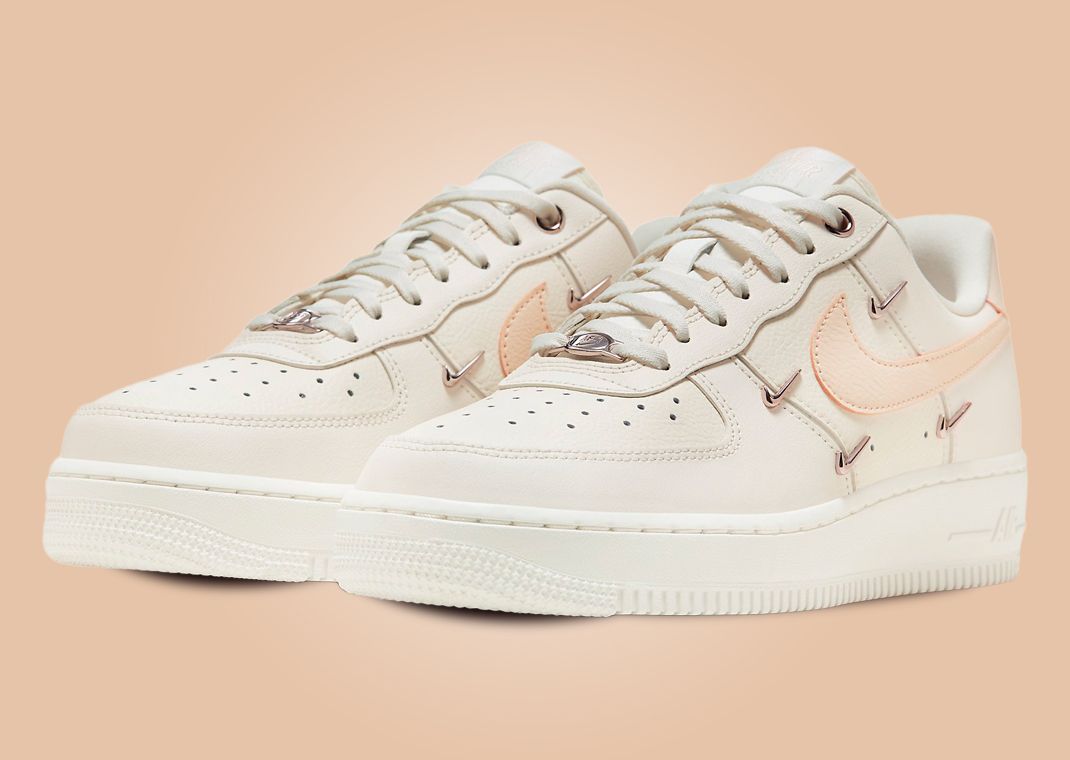 Nike Air Force 1 Low Metal Swooshes Sail Melon Tint (W)