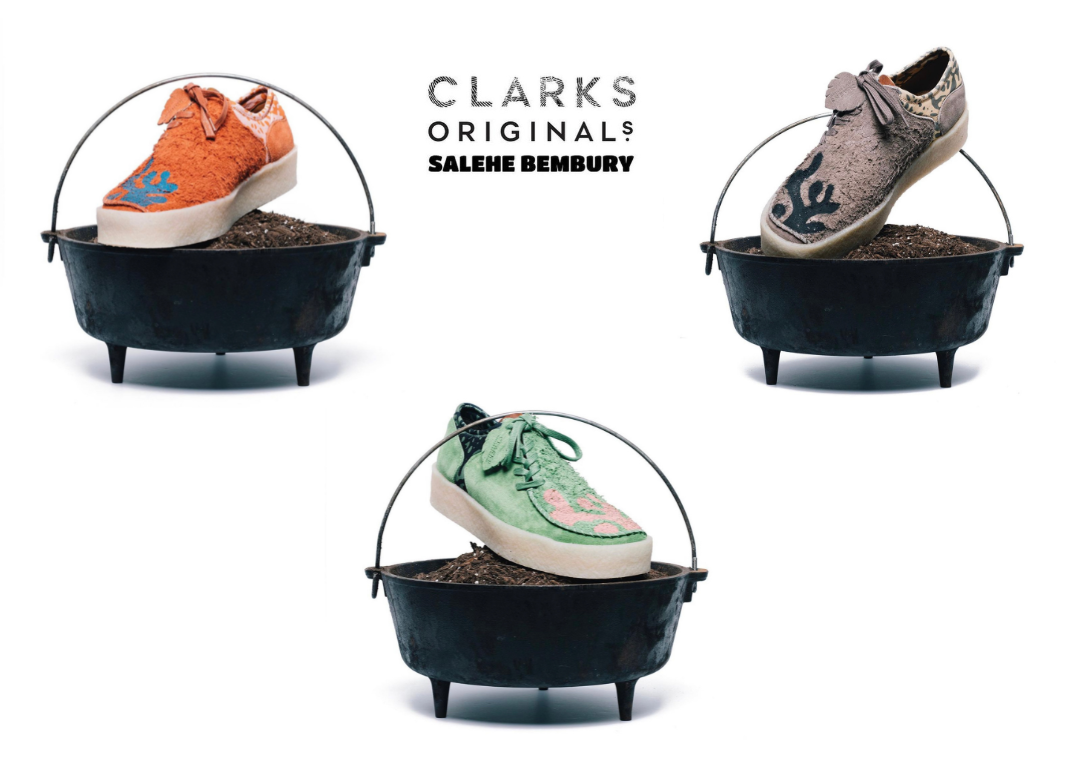 Salehe Bembury x Clarks "Mud Moss Lugger" Collection