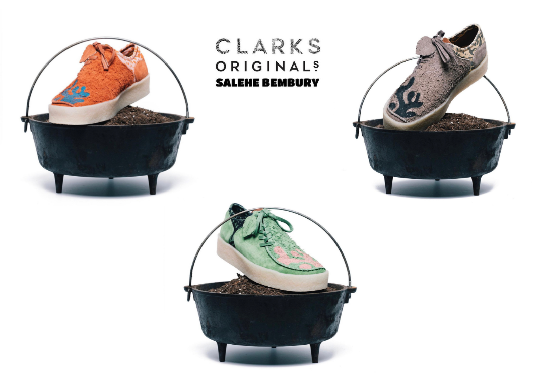 Salehe Bembury x Clarks "Mud Moss Lugger" Collection