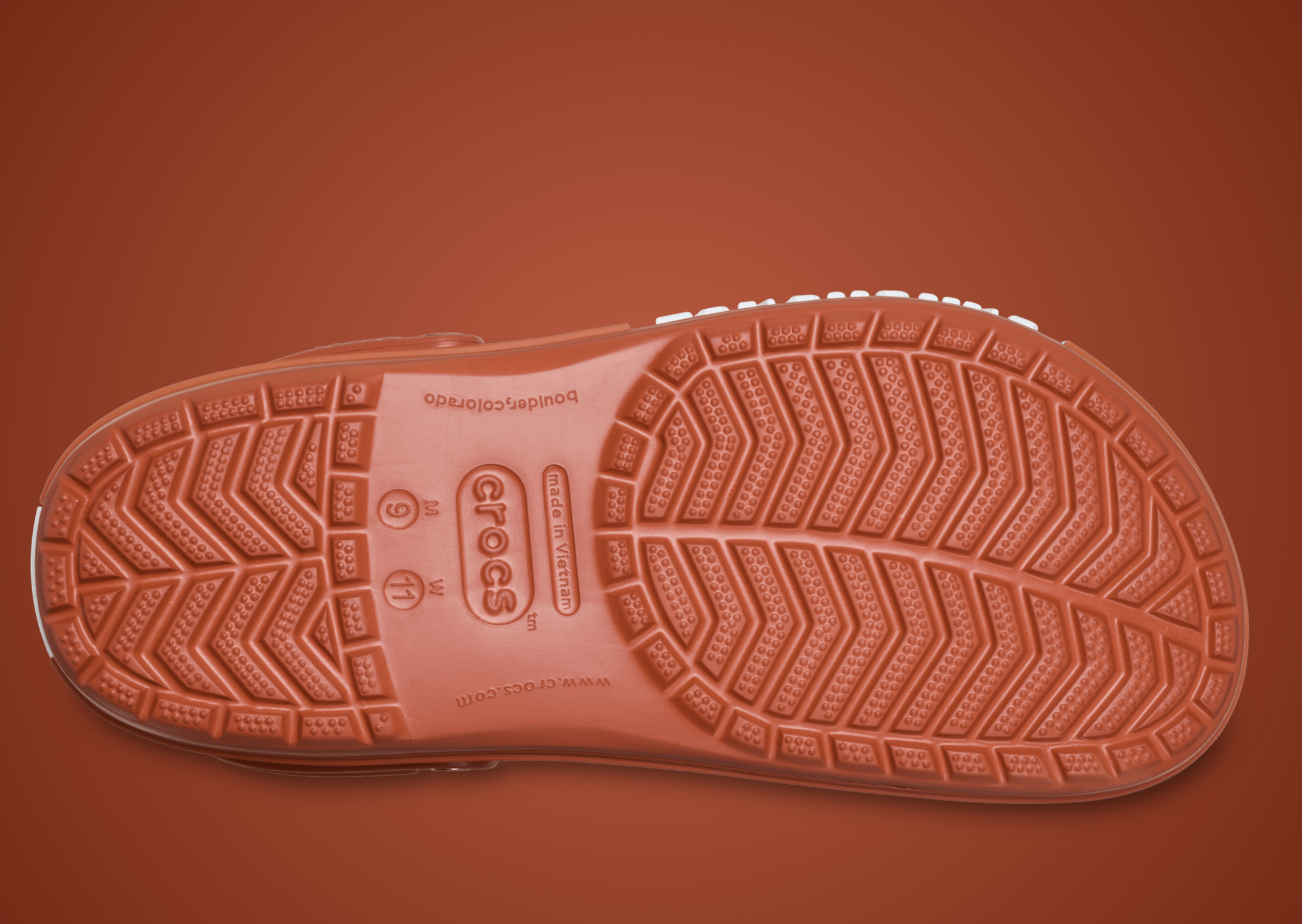 NCAA X Crocs Classic CrocBand Texas - Bottom